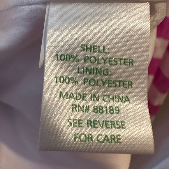 Lilly Pulitzer Barbiecore Antonia Pink Striped Dress Size 0 - Picture 5 of 6